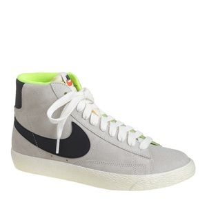 J. Crew Blazer Mid Suede Vintage Nike High Tops